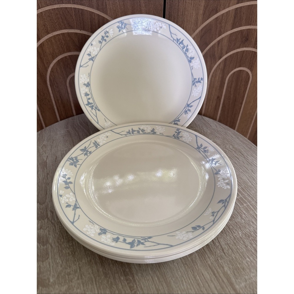 Vintage Corelle by Corning "FIRST OF SPRING" 10.25" Dinner Plates - Set of 7